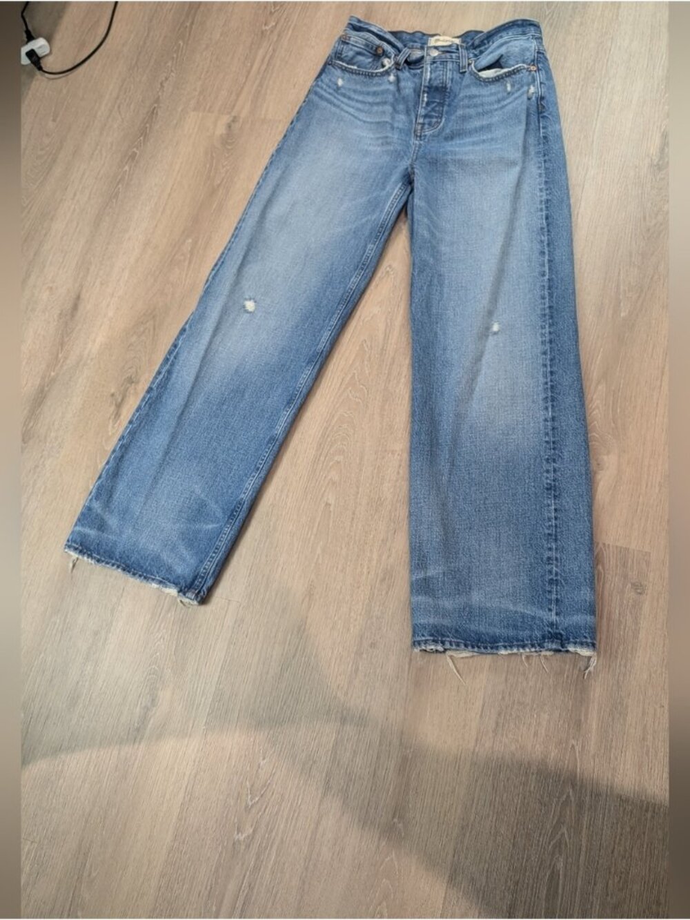 Madewell Low Slung  baggy  Denim Jeans - Picture 7 of 10